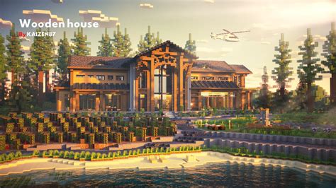 Wooden Mansions In Minecraft