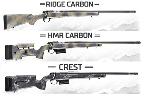 First Look: Bergara Carbon Fiber Rifles, Crest, HMR, & Ridge | RECOIL