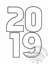 Coloring Pages 2019 Easy sketch template