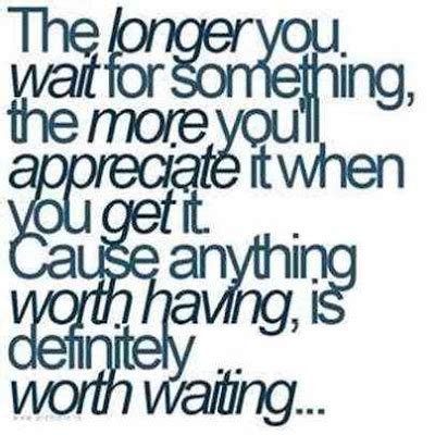 Patiently Waiting Quotes On Being. QuotesGram