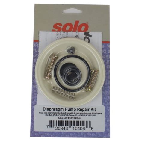 Diaphragm Pump Repair Kit - Solo