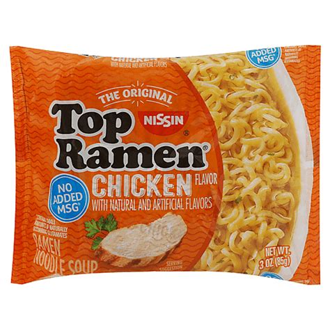 Nissin Top Ramen Oodles Of Noodles Chicken Flavor Ramen Noodle Soup | Canned Goods, Soups ...