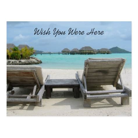 Wish You Were Here Postcard | Zazzle