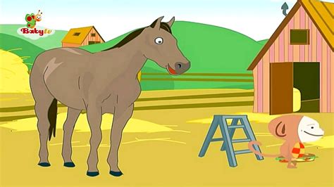 Oliver - Feeding a Horse | BabyTV - Dailymotion Video