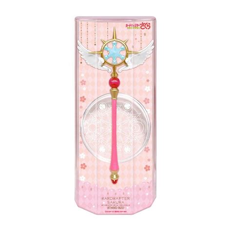 Cardcaptor Sakura Stand Rod SEALING WAND Bandai Japan RARE Anime Manga Kawaii Animation Art ...