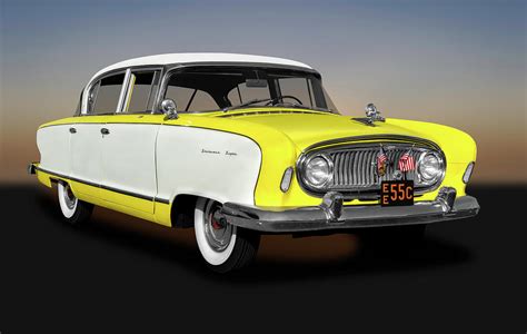 1955 Nash Statesman Super - 1955nashstatesmansuper183949 Photograph by Frank J Benz - Fine Art ...