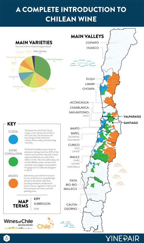 A Complete Introduction to the Wines of Chile: MAP | VinePair