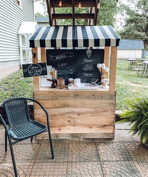 Diy Ice Cream Stand