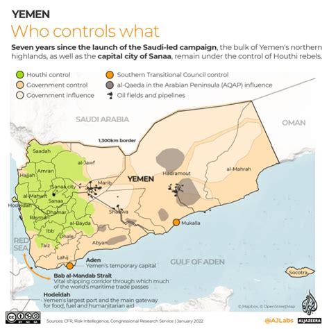 Yemen’s war explained in maps and charts | Infographic News - WireFan ...