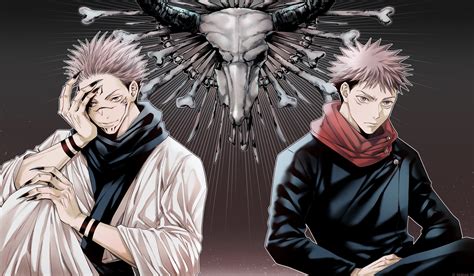 Download Yuji Itadori Sukuna (Jujutsu Kaisen) Anime Jujutsu Kaisen HD Wallpaper