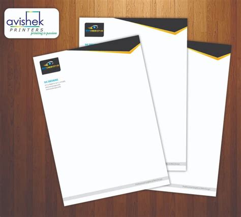 Letterhead Printing Service in Sonipat | ID: 13296972773