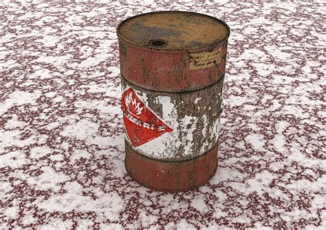 ArtStation - oil Barrel