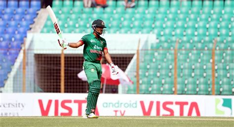 Najmul Hossain Shanto brought up a 69-ball half-century | ESPNcricinfo.com