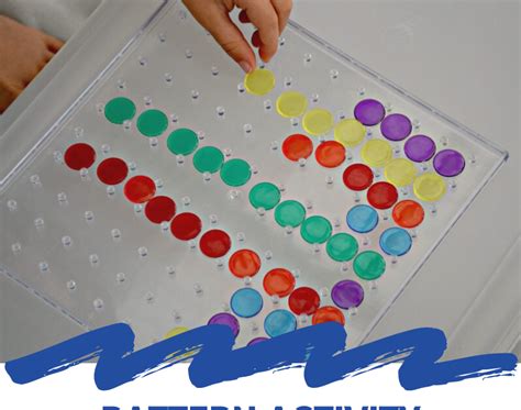 Pattern Activity for Preschool Using a Clear Geoboard | And Next Comes L - Hyperlexia Resources