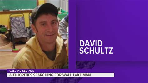 Search ongoing for David Schultz, missing Wall Lake, Iowa man ...