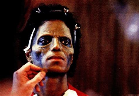 Michael Jackson, zombie makeup for Thriller | Michael jackson, Michael ...