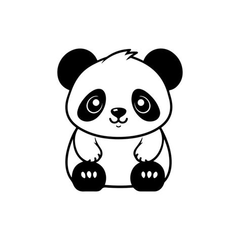 Premium Vector | Panda bear vector