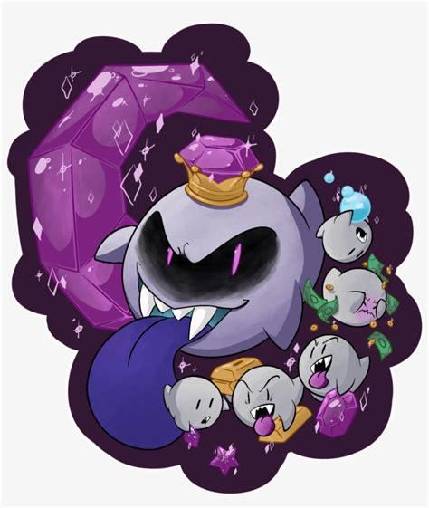 King Boo From The "luigi's Mansion" Series, A Long - Luigi's Mansion Dark Moon Fan Art ...