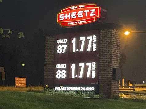 Sheetz Gas Prices Today