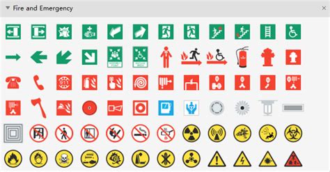 Printable Evacuation Plan Symbols - Printable Templates