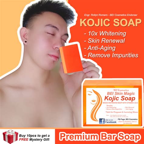 [ORIGINAL] Kojic Acid Magic Bar Soap / Gluta Kojic Premium Kojic Bar ...