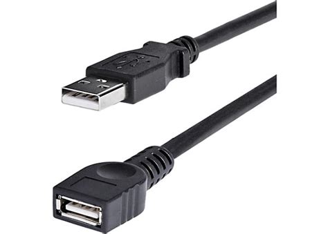 StarTech.com 6 ft Black USB 2.0 Extension Cable A to A - M/F - USBEXTAA6BK - USB Cables ...