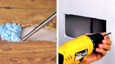 THIS IS THE CORRECT WAY TO FIX A HOLE || EASY STEPS - YouTube