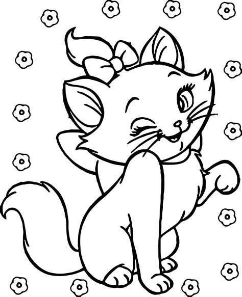 Gambar Cute Disney Aristocats Coloring Page Wecoloringpage Pages di Rebanas - Rebanas