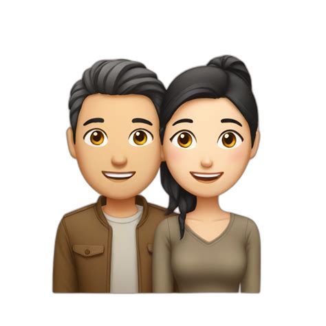 indian asian couple | AI Emoji Generator