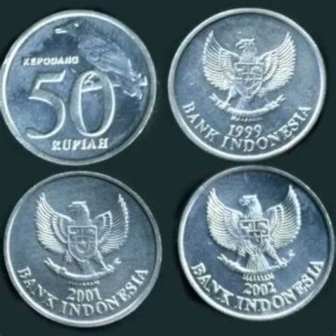 Jual uang koin 50 rupiah PERAK duit lama kuno Indonesia/lima puluh rupiah - Kota Jambi - Barokah ...