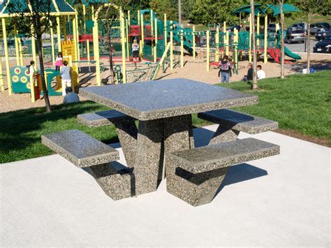 Belcarra Picnic Table - Precast Concrete - Sanderson Concrete