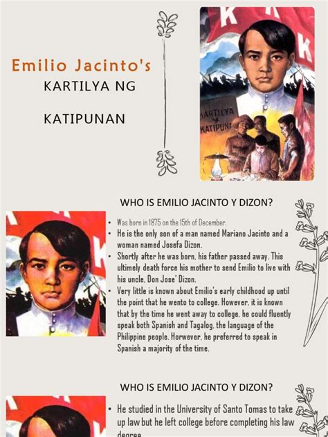 Emilio Jacinto's Kartilya Ng Katipunan GRP 3(1) | Philippines