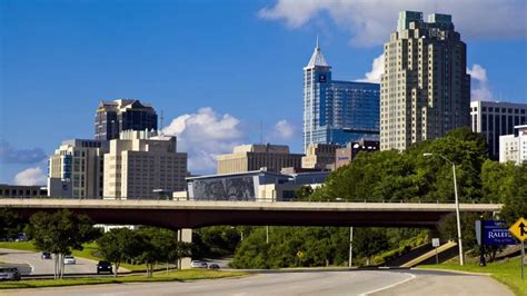 Raleigh Skyline time lapse - YouTube