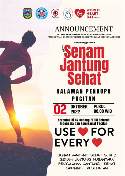 Senam Jantung Sehat WORLD HEART DAY 2022 | RSUD dr. Darsono Pacitan