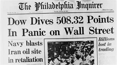 30 years after Black Monday, could stock market crash again? - MarketWatch