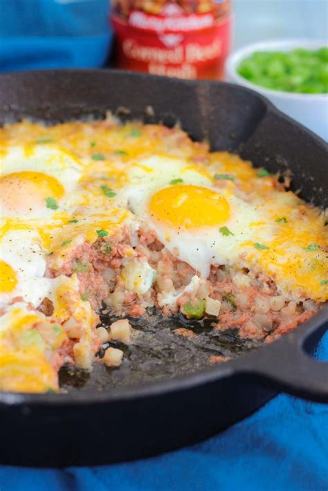 Corned Beef Hash and Eggs - Pumpkin 'N Spice