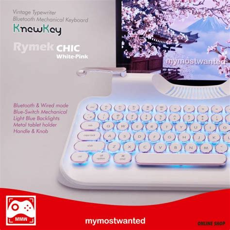 Jual KNEWKEY Rymek CHIC Mechanical Bluetooth Keyboard Vintage Typewriter di Seller Cullen darrel ...