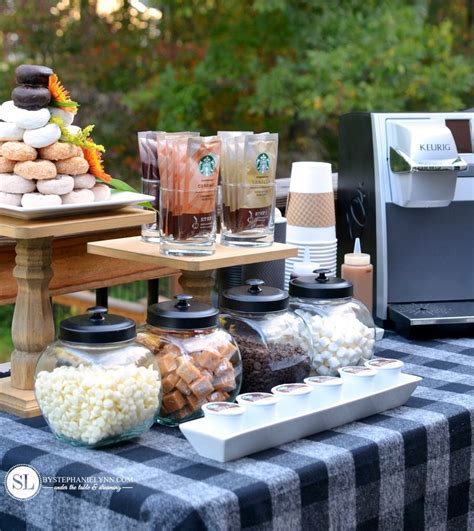 Fall Coffee Bar | coffee & crafts crafting party - bystephanielynn ...