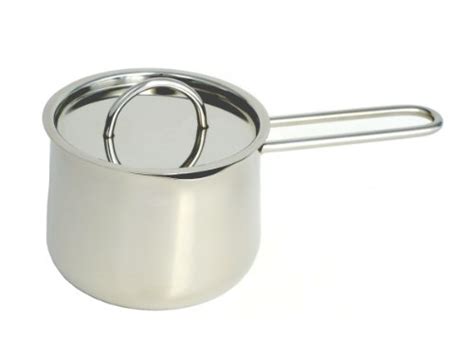 Brilliant Butter Warmer / Mini Melting Pot with Cover - Fine Stainless Steel Kitchenware for ...