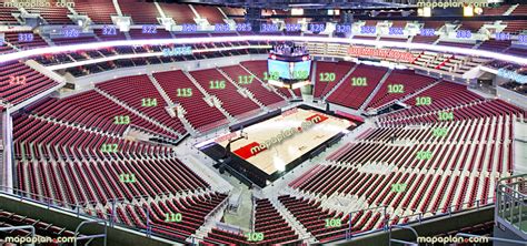 KFC Yum! Center - View from Section 312 - Row F - Seat 5 - University ...