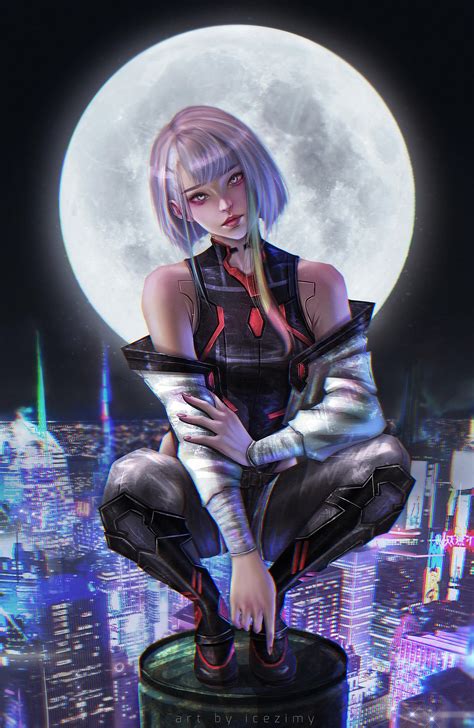 Lucy - Cyberpunk Edgerunners - Fanart by Icezimy on DeviantArt