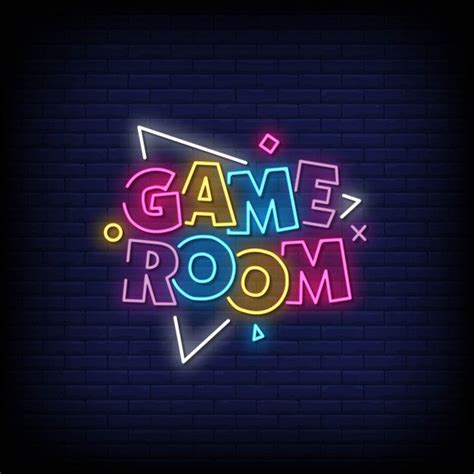 Game Room Neon Sign - 60 inch / 150 cm. | Neon signs, Neon design, Neon