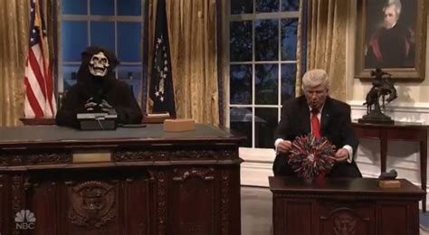 Alec Baldwin Revives His Trump, With 'SNL' Cast As World Leaders