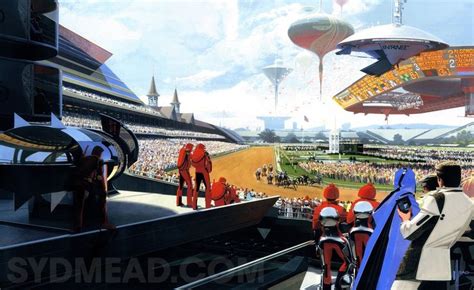 an artist's rendering of a futuristic stadium