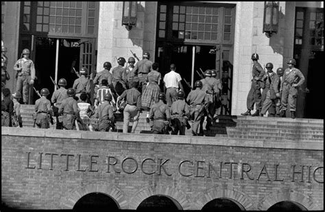 On This Day in History: The Little Rock Nine Start School • Burt Glinn • Magnum Photos