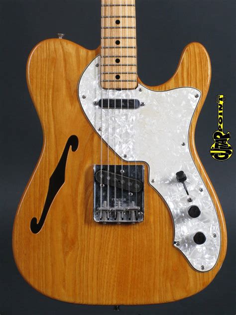 1971 Fender Thinline Telecaster - Natural-Vi71FeThinNat256560