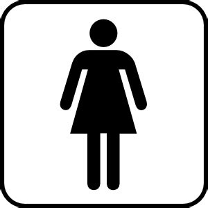 Ladies Restroom Sign - ClipArt Best