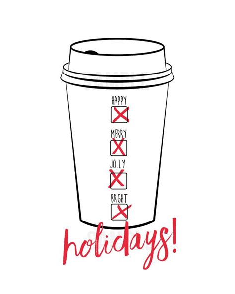 Holiday Printables for Coffee Lovers - Live Laugh Rowe