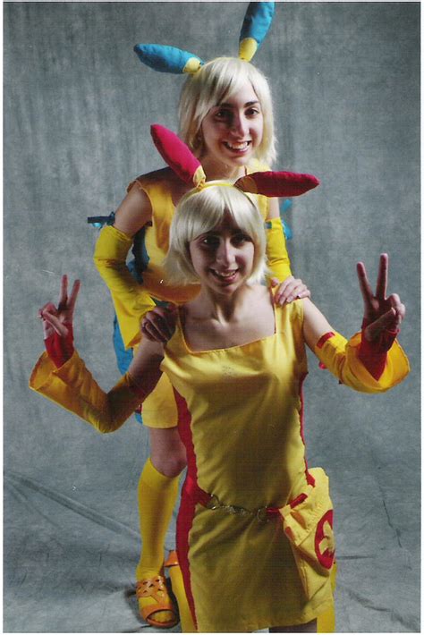 Plusle and Minun Cosplay 2 by rini2jessie on DeviantArt