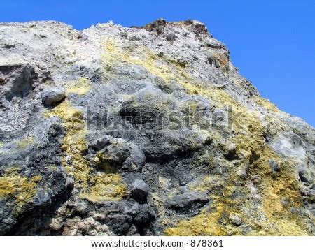 Sulphur Rock Stock Photo 878361 : Shutterstock